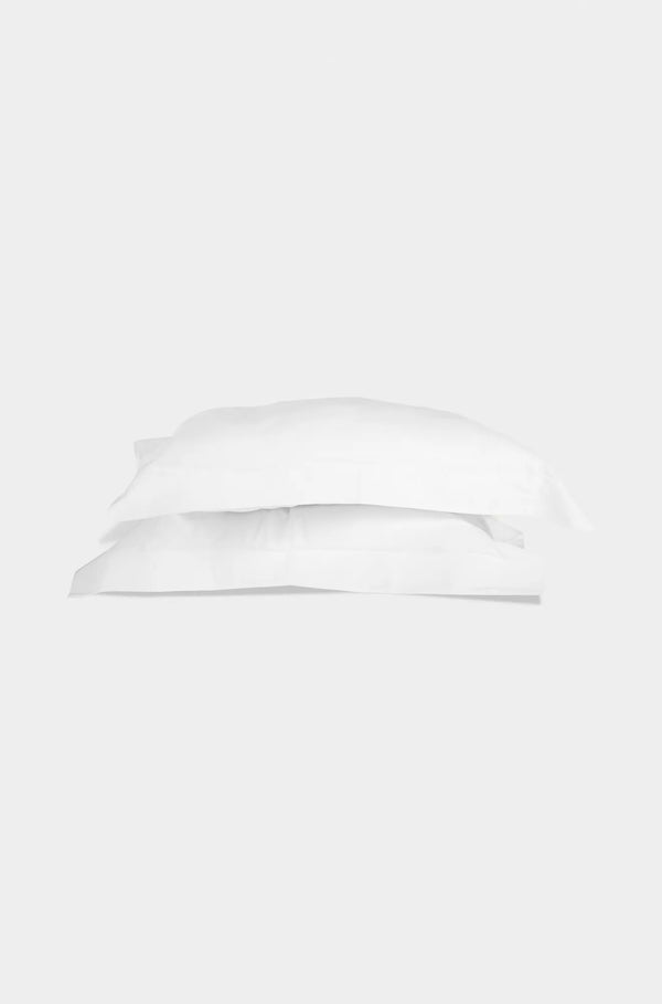 Classic Organic Percale Oxford Pillowcase Set