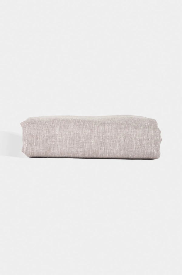 European Linen Chambray Fitted Sheet