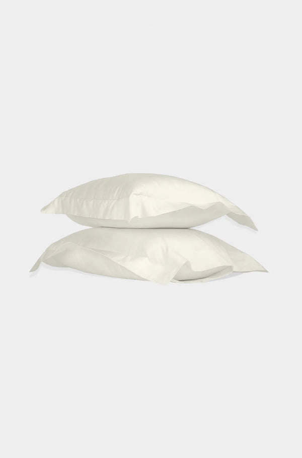 Luxury Organic Sateen Oxford Pillowcase Set