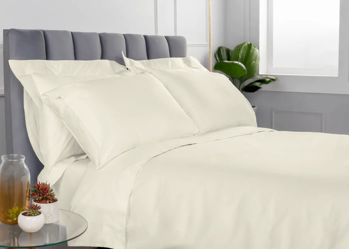 Luxury Organic Sateen Oxford Pillowcase Set